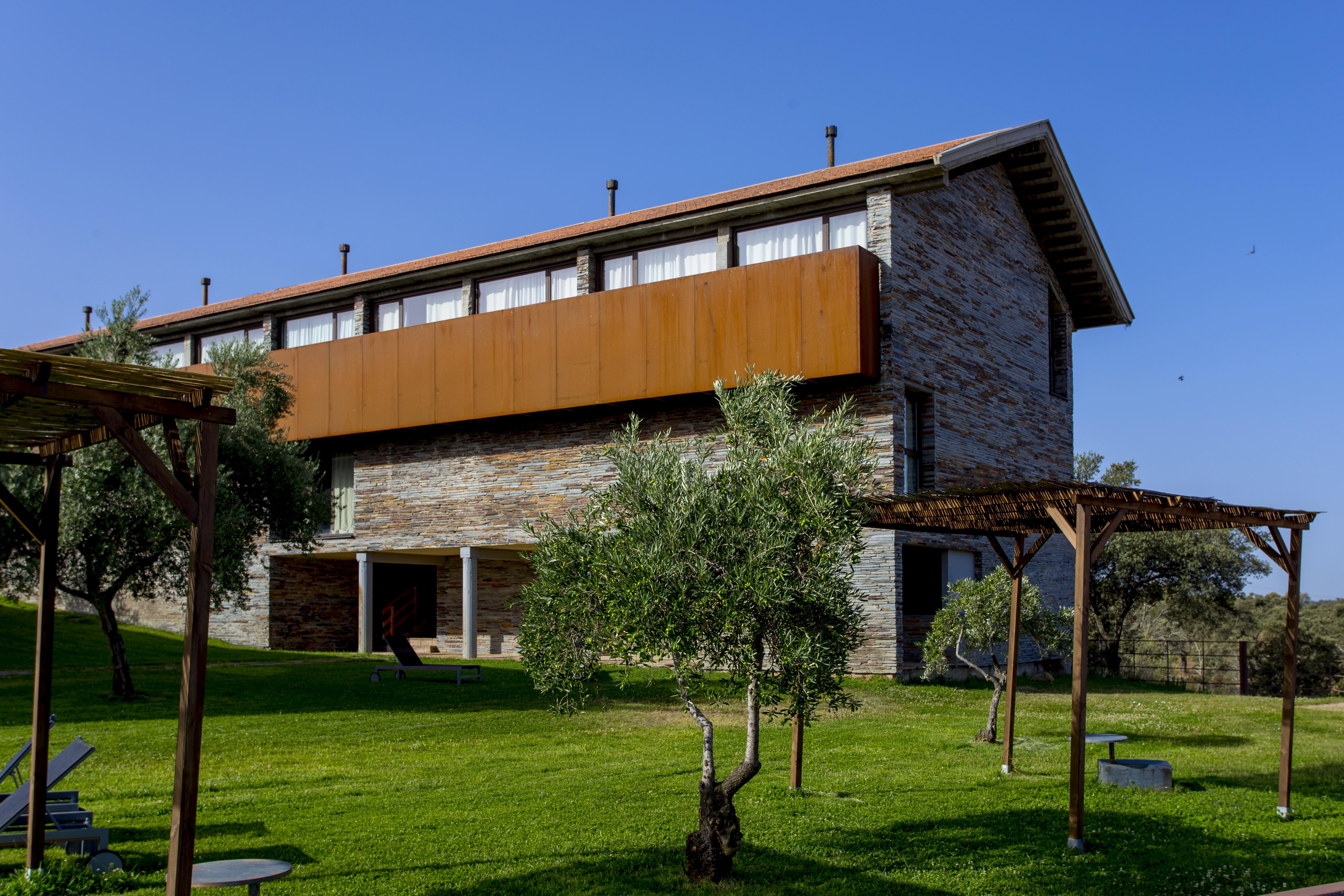 Hotel Hospederia Parque De Monfraguee Torrejón el Rubio Exterior foto